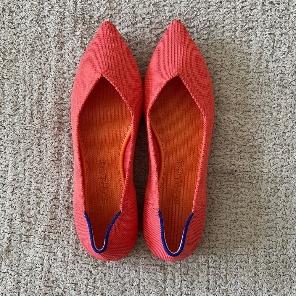 Rothys The Point Tropical Punch Size 7.5